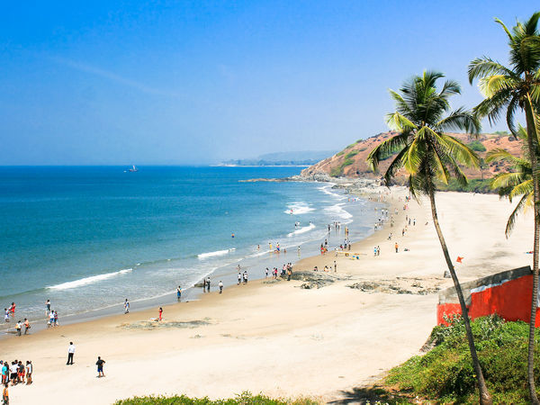 The-beautiful-beach-in-Goa