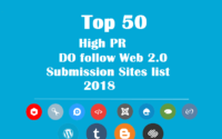 high pr do follow web 2.0 sites list
