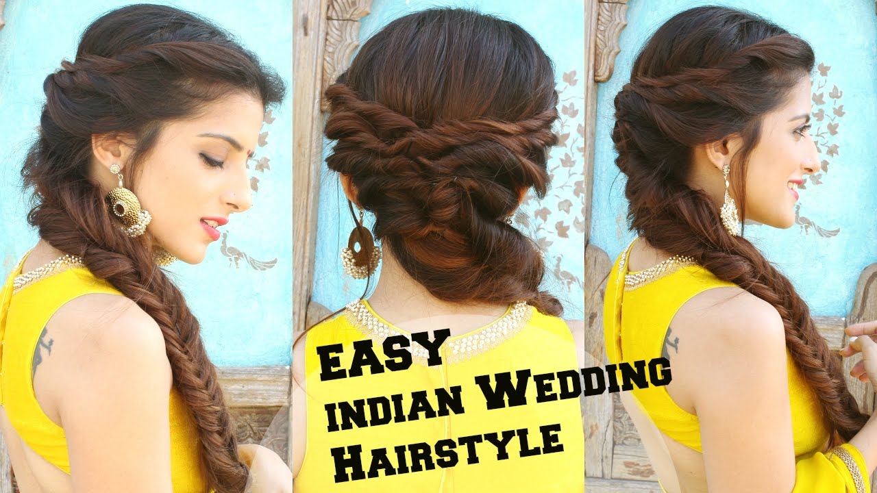 Makeup and Hairstyles for Indian Bride