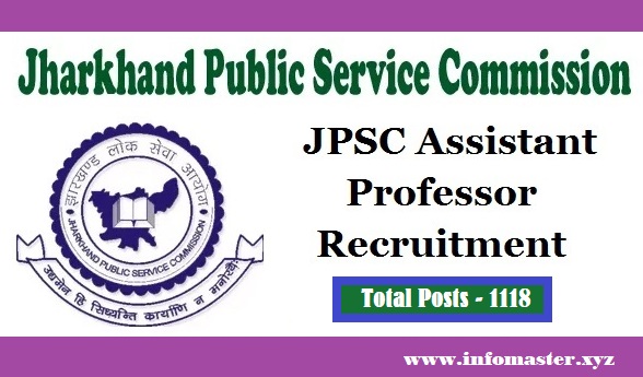 JPSC Recruitment 2018 Assistant-Professor