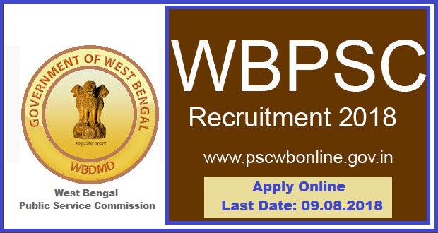 WBPSC Recruitment 2018