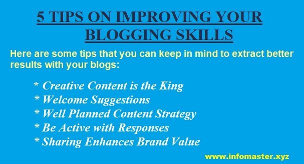 5 tips on improving blogging skills