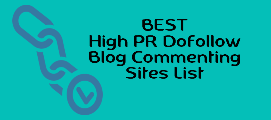 high pr instant approval blog commenting sites