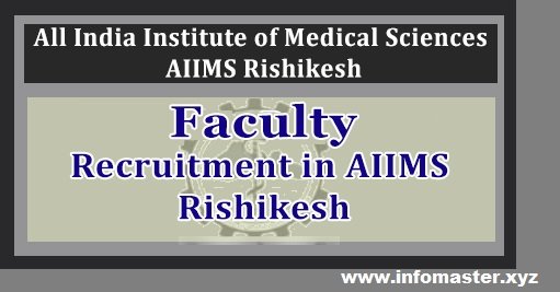 Faculty-Recruitment-in-AIIMS-Rishikesh