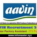 aavin jobs