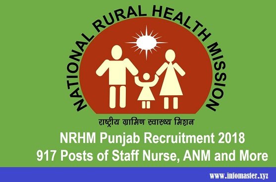 NRHM-Punjab-Recruitment-2018-917-Posts