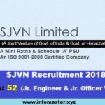 SJVN-Ltd-Recruitment 2018