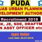 puda recruitment 2018- 194 posts