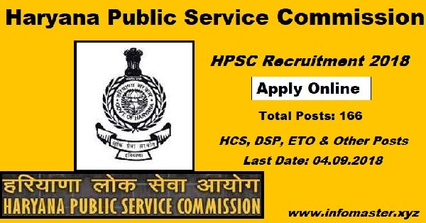 HPSC Recruitment 2018