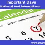 list of national and international days