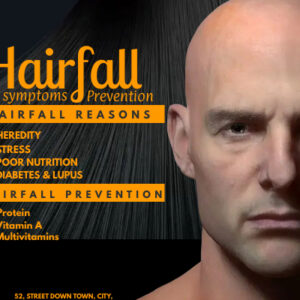 Hair fall symptoms and prevention