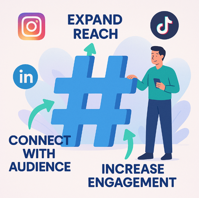 social media hashtags